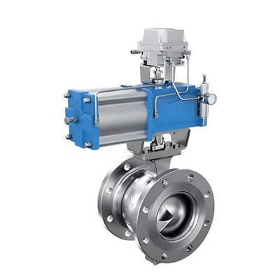 V Port Ball L Valve